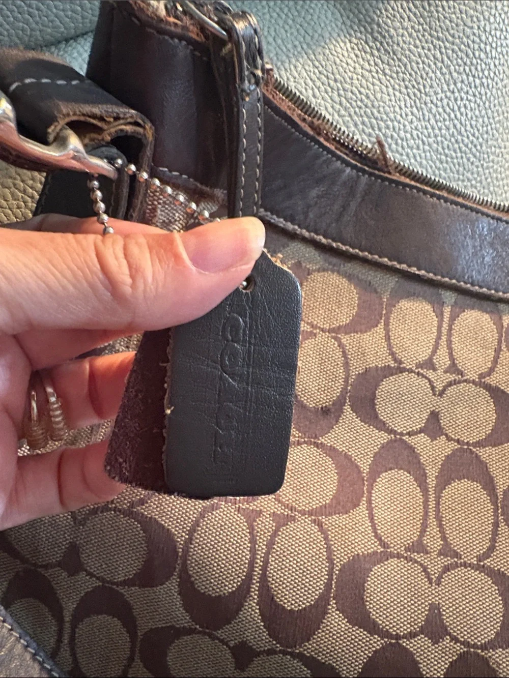 Coach crossbody signature